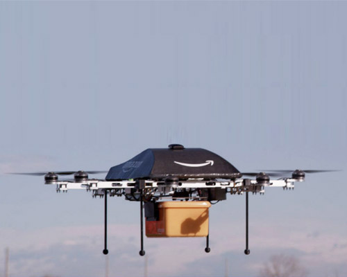 amazon prime air drone system delivers goods in 30 minutes