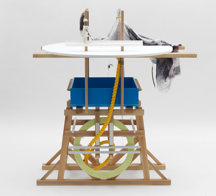 brynjar siguroarson uses icelandic roping methods for furniture