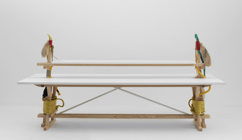 brynjar siguroarson uses icelandic roping methods for furniture