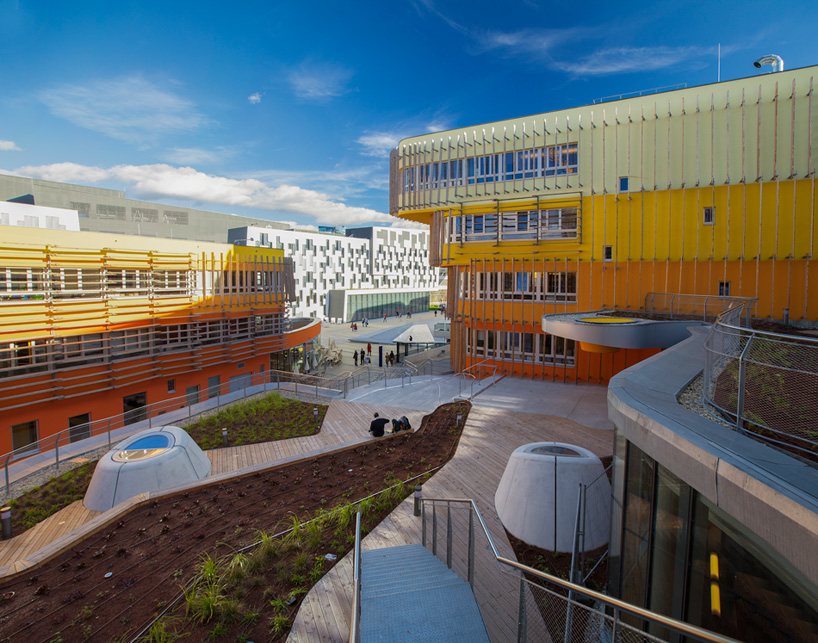 vienna university's law + admin buildings by CRAB studio