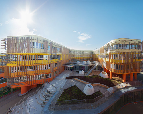 vienna university's law + admin buildings by CRAB studio