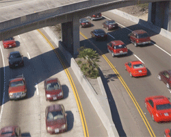 cy kuckenbaker time collapses traffic and reorganizes it by color
