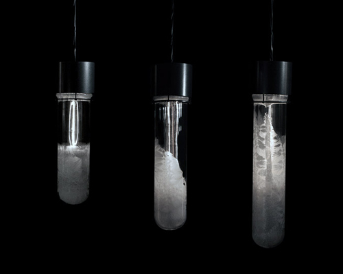 dagny rewera + lucy norman crystallize winter tide lamps