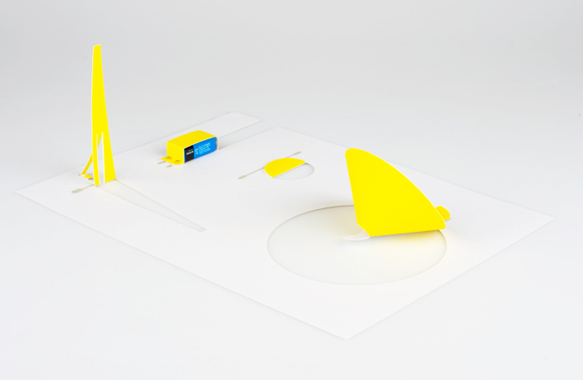 conductive electronic paper speakers by coralie gourguechon