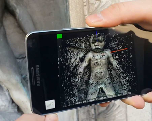 ETH zurich transforms android smartphones into 3D scanners