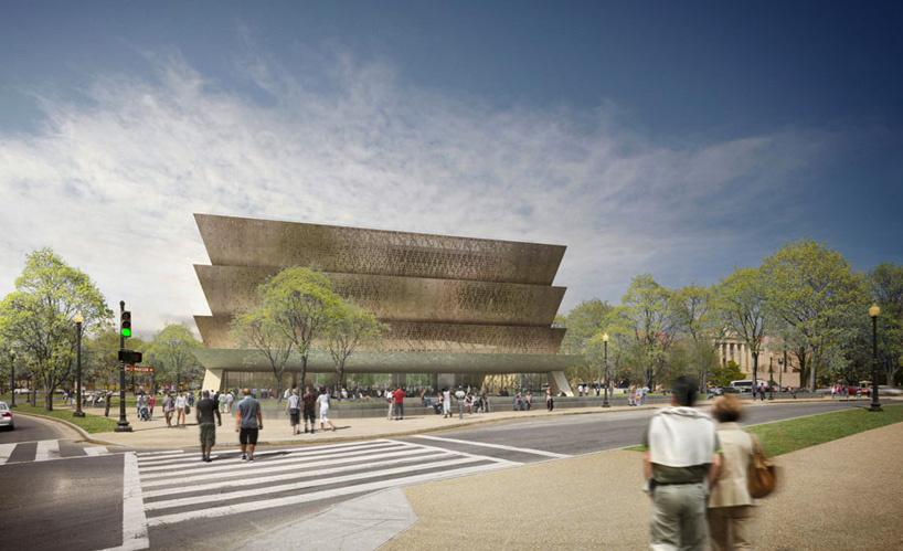 david adjaye's smithsonian african american museum underway
