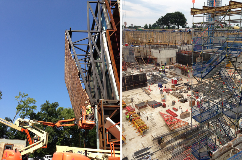 david adjaye's smithsonian african american museum underway