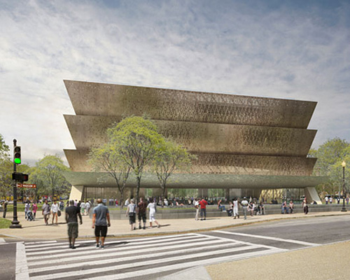 david adjaye's smithsonian african american museum underway
