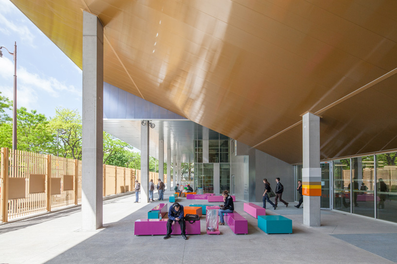 gaelle peneau architectes associes clignancourt centre designboom gaelle peneau architectes redevelops clignancourt centre