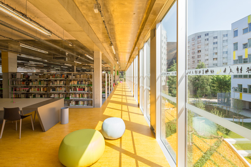 gaelle peneau architectes associes clignancourt centre designboom gaelle peneau architectes redevelops clignancourt centre
