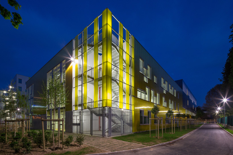 gaelle peneau architectes associes clignancourt centre designboom gaelle peneau architectes redevelops clignancourt centre