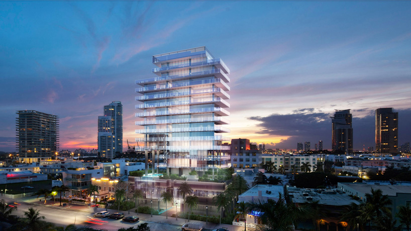 GLASS residential tower by rene gonzalez and terra group