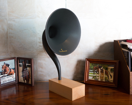 gramovox: the world's first bluetooth powered gramophone