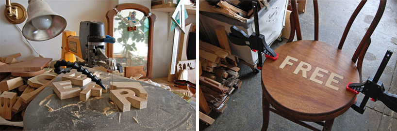 gregoire abrial releases bright friday furniture onto NY streets