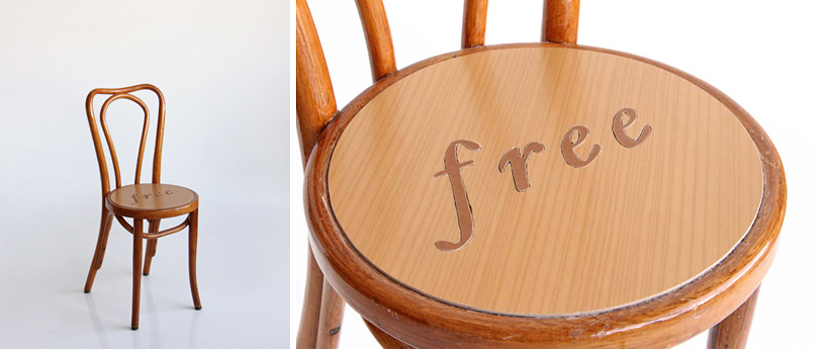 gregoire abrial releases bright friday furniture onto NY streets