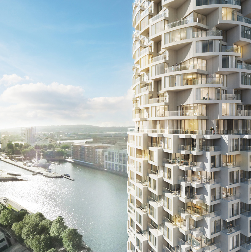 herzog & de meuron design residential tower for canary wharf