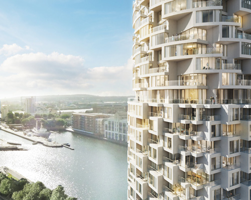 herzog & de meuron design residential tower for canary wharf