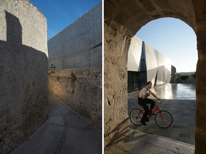 idis turato overlaps old and new with krk sports hall + square