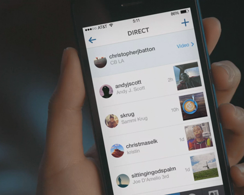 instagram releases instagram direct messaging service