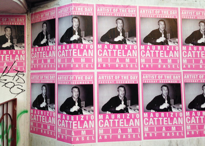 jean pigozzi and andre saraiva: artist of the day poster series