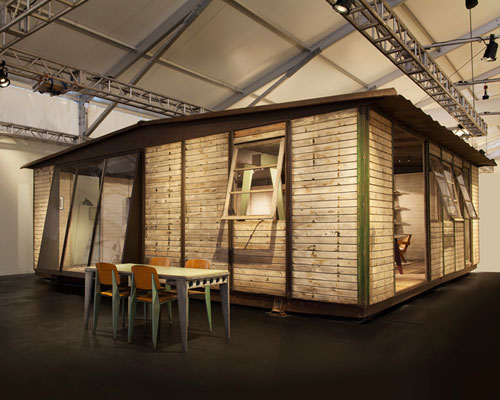 prefab maison demontable 8x8 by jean prouve at design miami