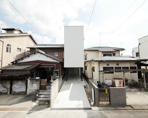 katsutoshi sasaki slides ma house into three meter wide plot