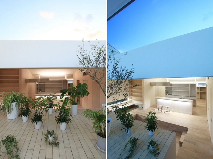 katsutoshi sasaki restores i.n.g house for dual family living