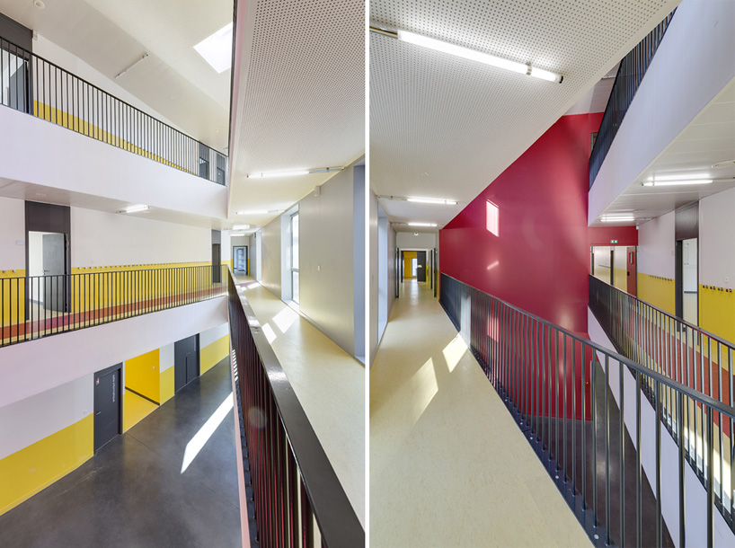 mikou design studio clads zero energy school in solar panels