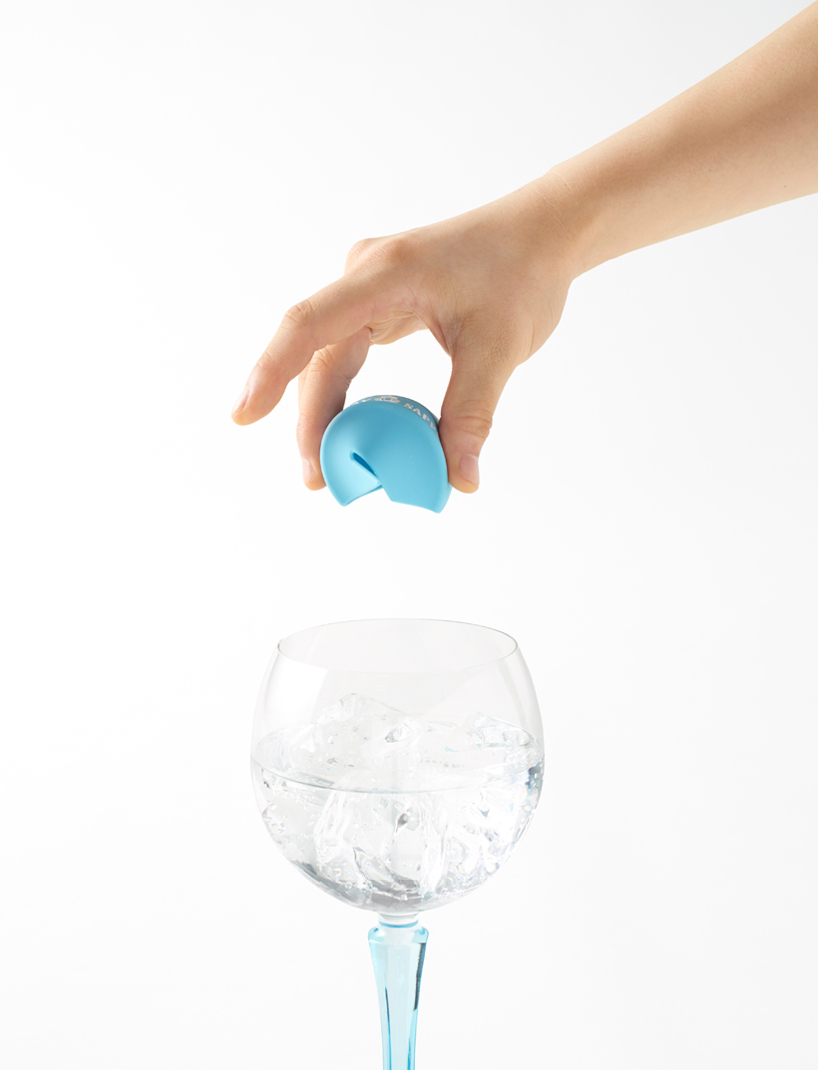 lime pocket by nendo for bombay sapphire