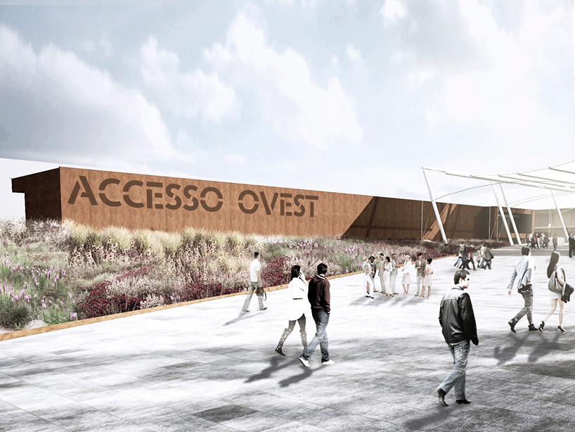 onsitestudio designs service areas for 2015 world expo