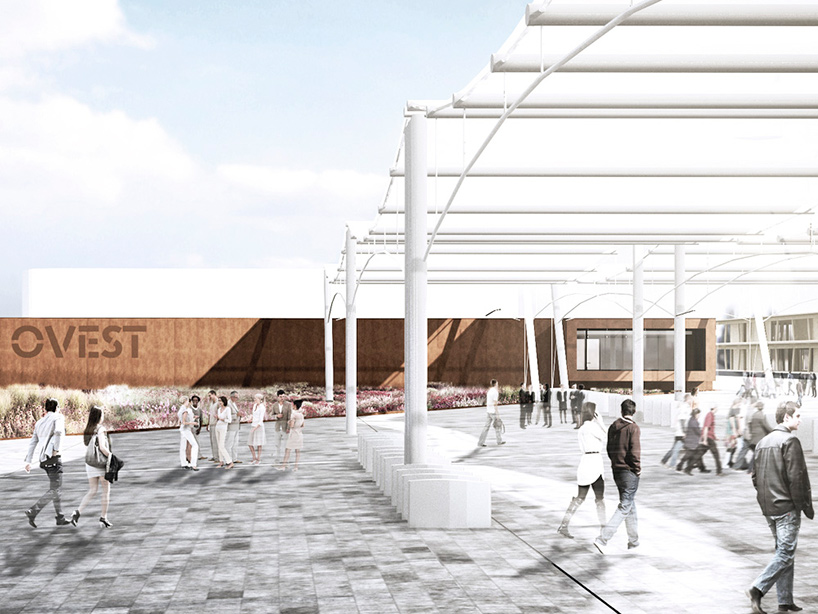 onsitestudio designs service areas for 2015 world expo
