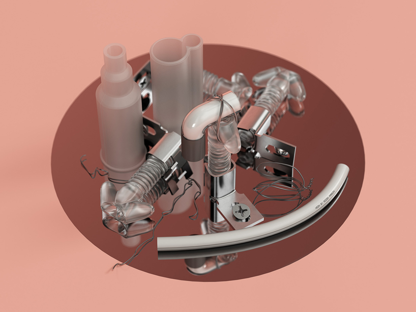  rizon parein's neon light installation for NIKE sejamax campaign