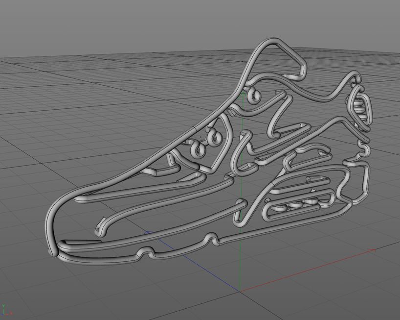  rizon parein's neon light installation for NIKE sejamax campaign