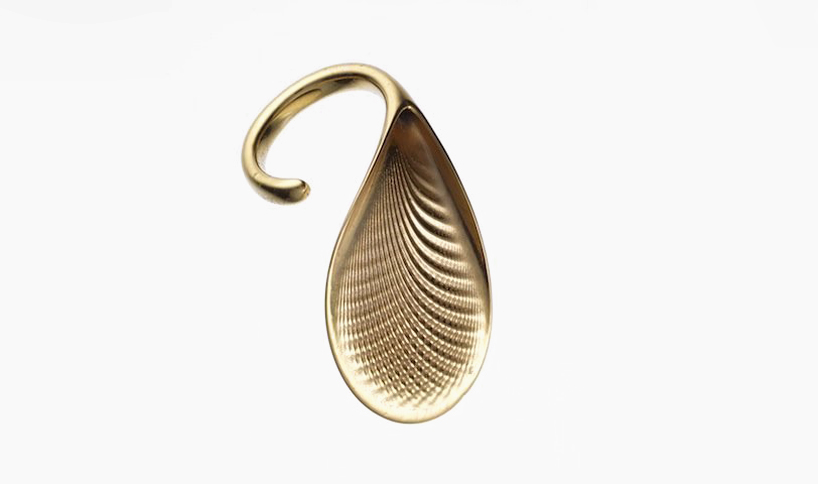 ross lovegrove 3D prints gold rings for louisa guinness gallery