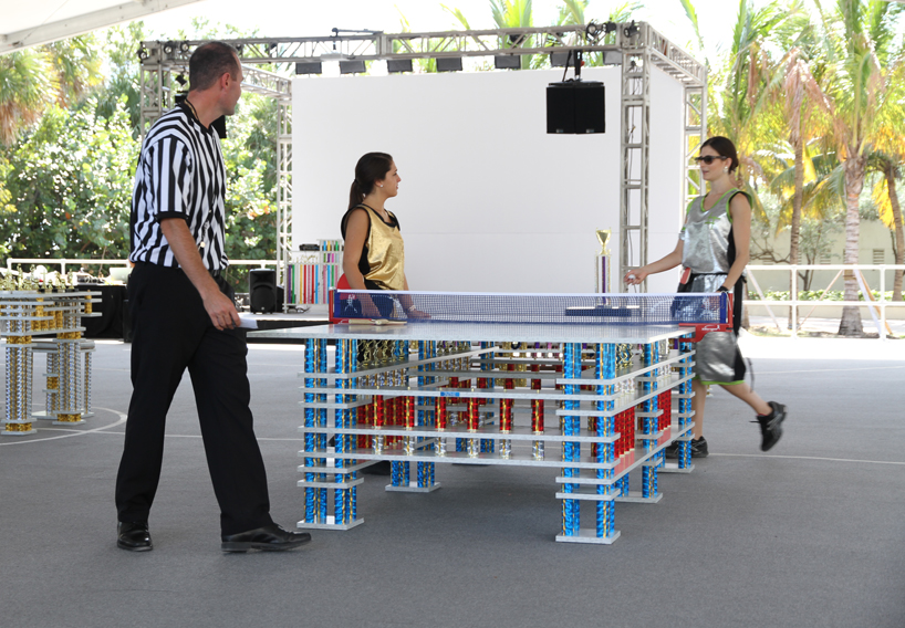 night court: absolut trophy art bar installation by ry rocklen