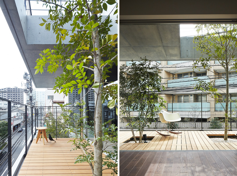 balcony house by ryo matsui architects values the outdoors