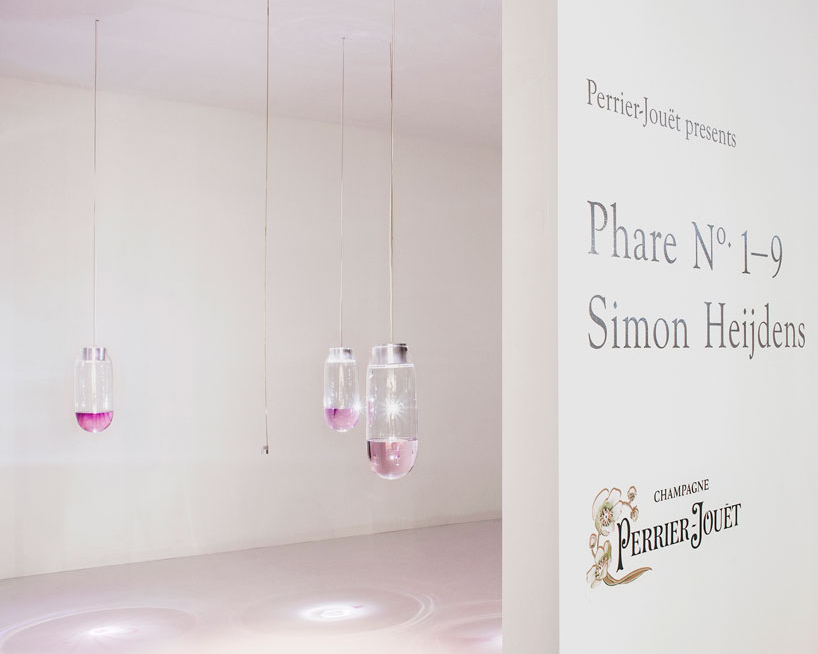 perrier-jouët presents phare nº 1 - 9 by simon heijdens at design miami