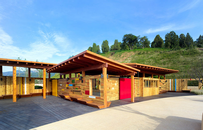 SLOW architects design vanke pavilion for the world horticulture expo