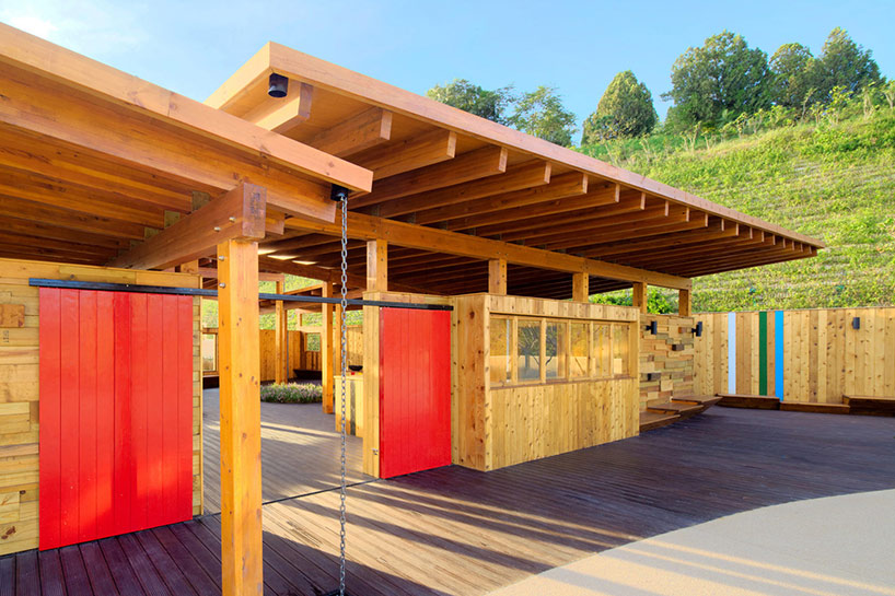 SLOW architects design vanke pavilion for the world horticulture expo