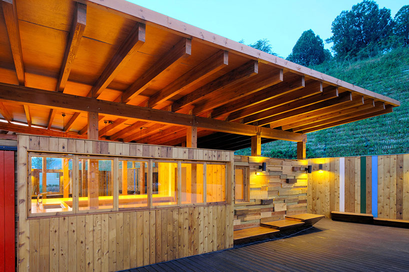 SLOW architects design vanke pavilion for the world horticulture expo