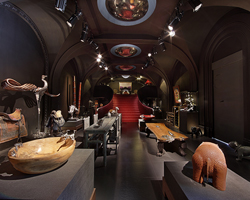 studio twist theatrically delineates connoisseur gallery bunker