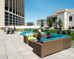 inside twitter's global headquarters by IA interior architects