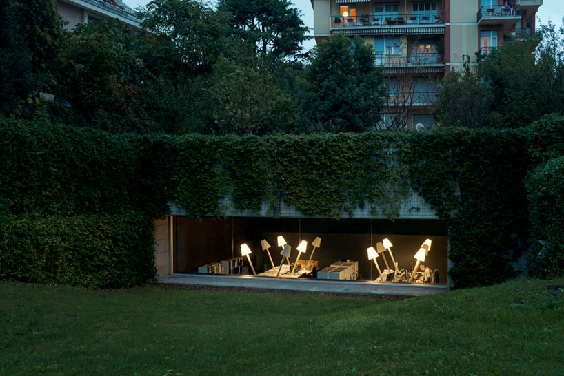 underground garage turned architecture office by carlo bagliani