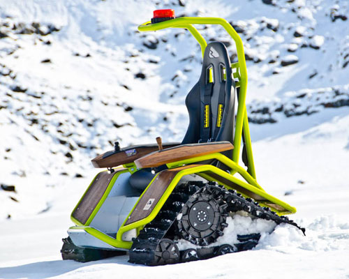ziesel off-road wheelchair conquers all weather and terrain
