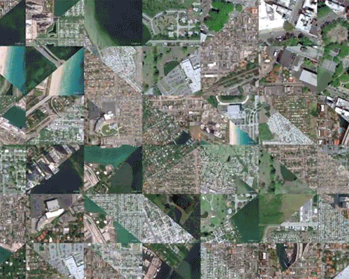 MPC digital abstracts google earth views for the color project