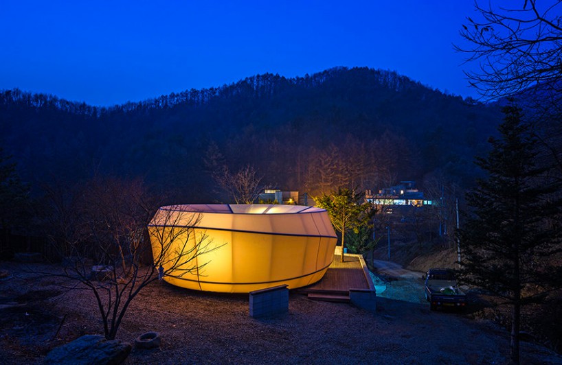 glamping for glampers doughnut-shaped tent village by archiworkshop