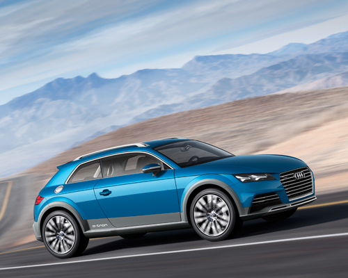 AUDI allroad shooting brake e-tron quattro concept at NAIAS