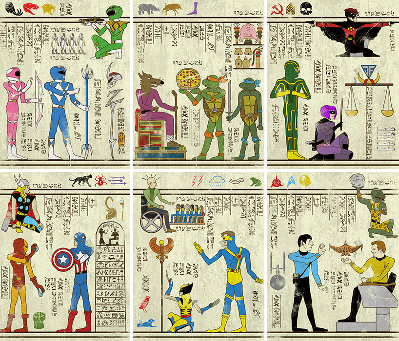 hero-glyphics by josh lane