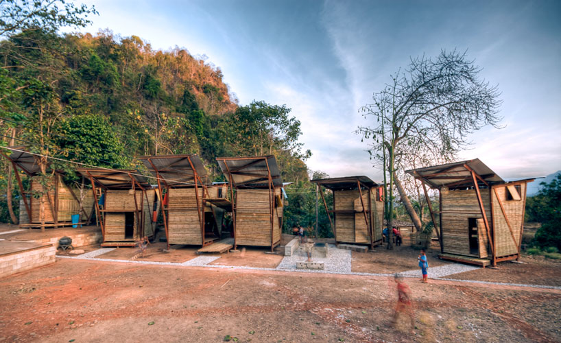 bamboo orphanage at soe ker tie house by TYIN tegnestue