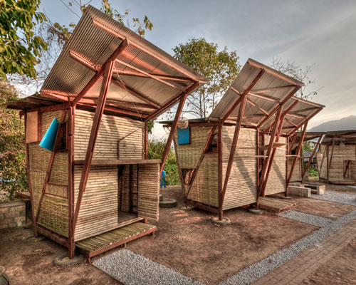 bamboo orphanage at soe ker tie house by TYIN tegnestue